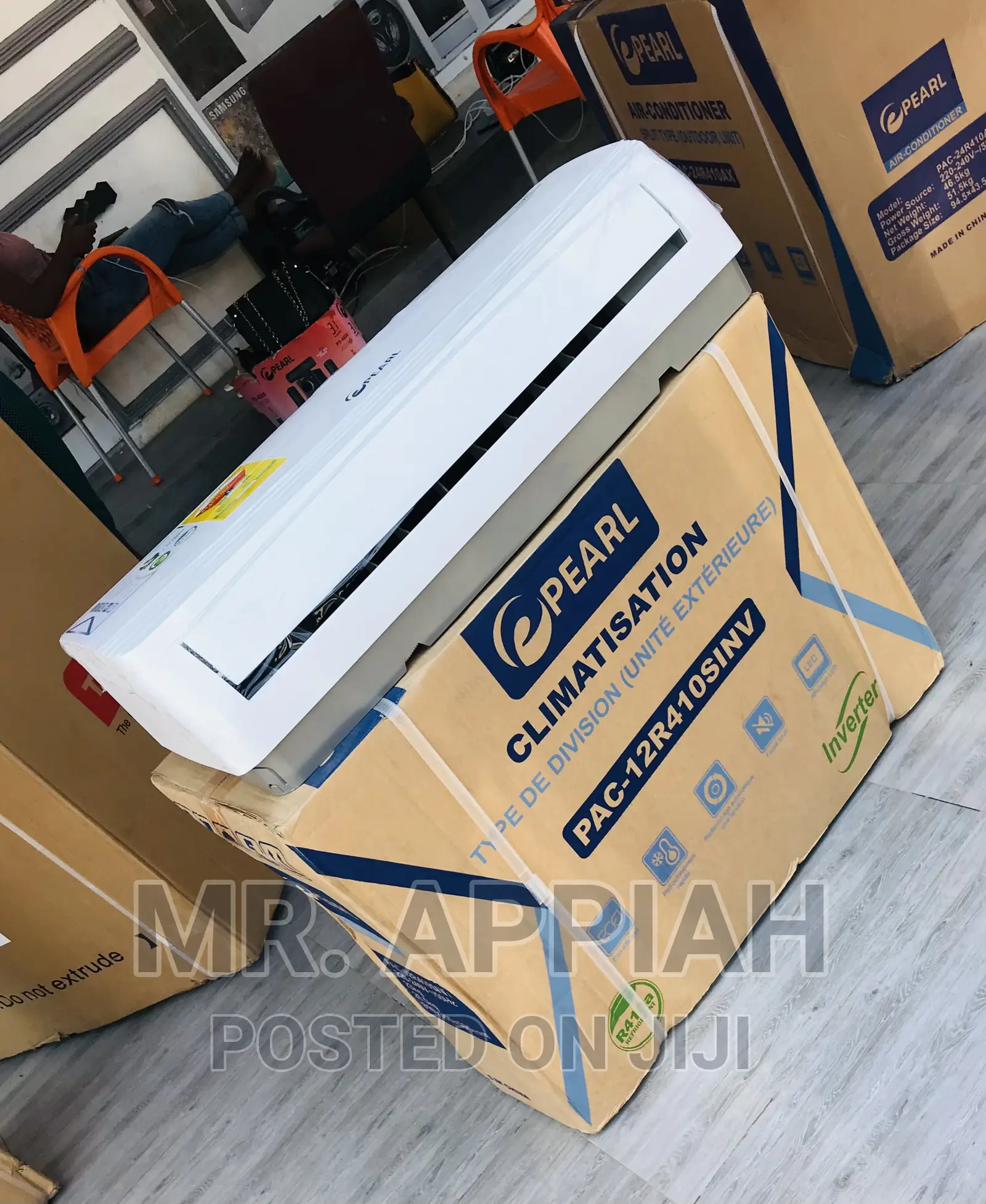 Fast and Effective Pearl2.5HP Inverter Ac(PAC-24R410S)White