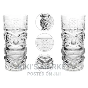 Crystal Tiki Cocktail Mug 410ml 1pc