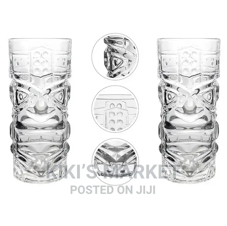 Crystal Tiki Cocktail Mug 410ml 1pc
