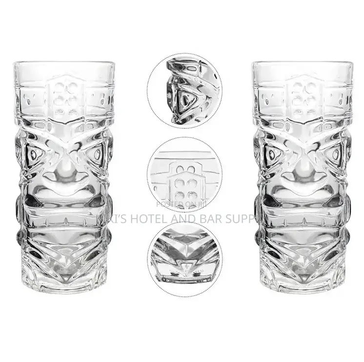 Crystal Tiki Cocktail Mug 410ml 1pc