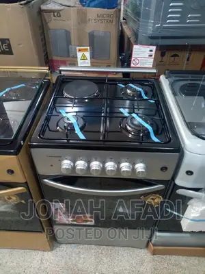 Volcano 50x50 One Electric /3 Gas Cooker With Oven / Grill