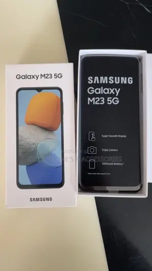 New Samsung Galaxy M23 5G 128 GB Black