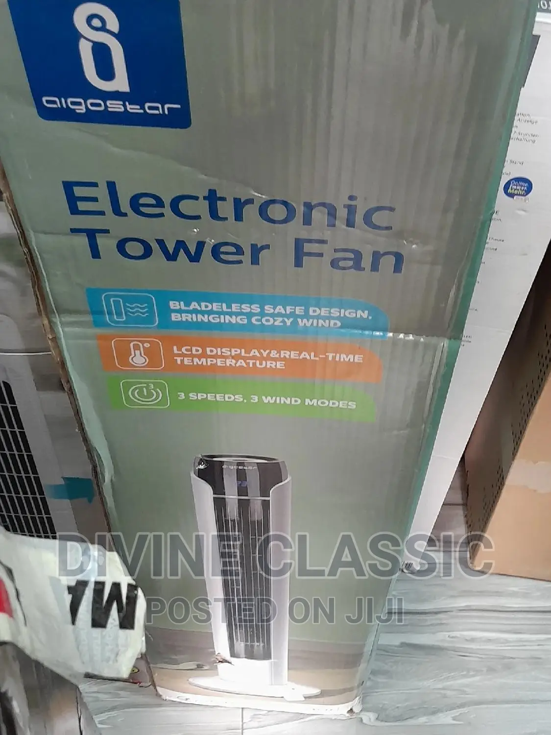 Aigostar Electronic Tower Fan