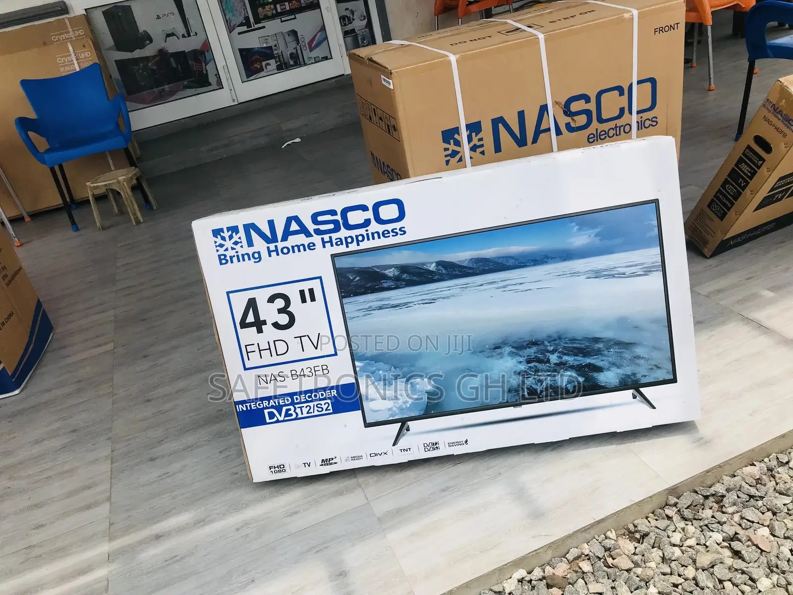 Digital Nasco 43 Inches Glossy Satellite LED Tv