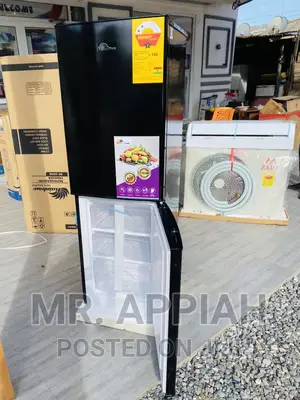 Auto-Defrost Rainbow RF-271X 166L Double Door Refrigerator.