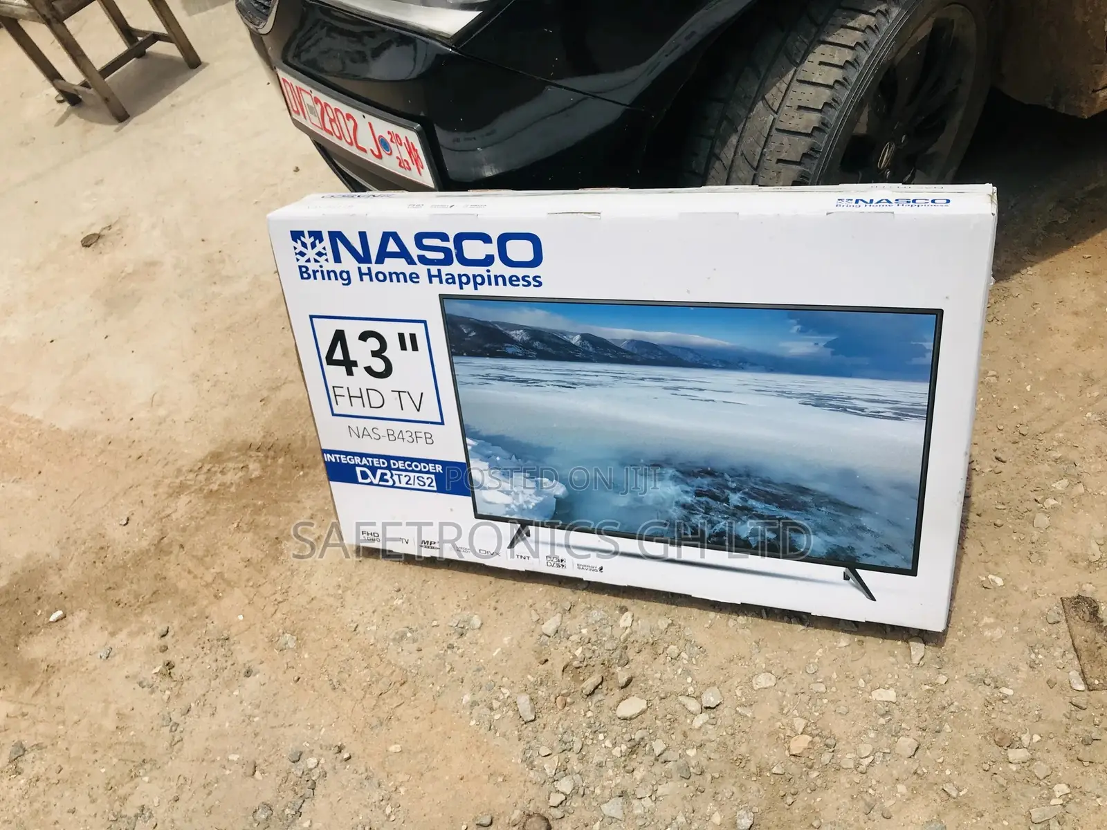Lasting Nasco 43 Inches Glossy LED Satellite Digital 