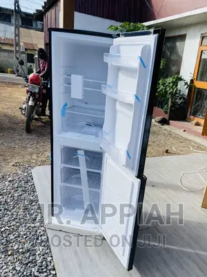 Fast Cooling Rainbow 140ltr Double Door Fridge(RF-200b).