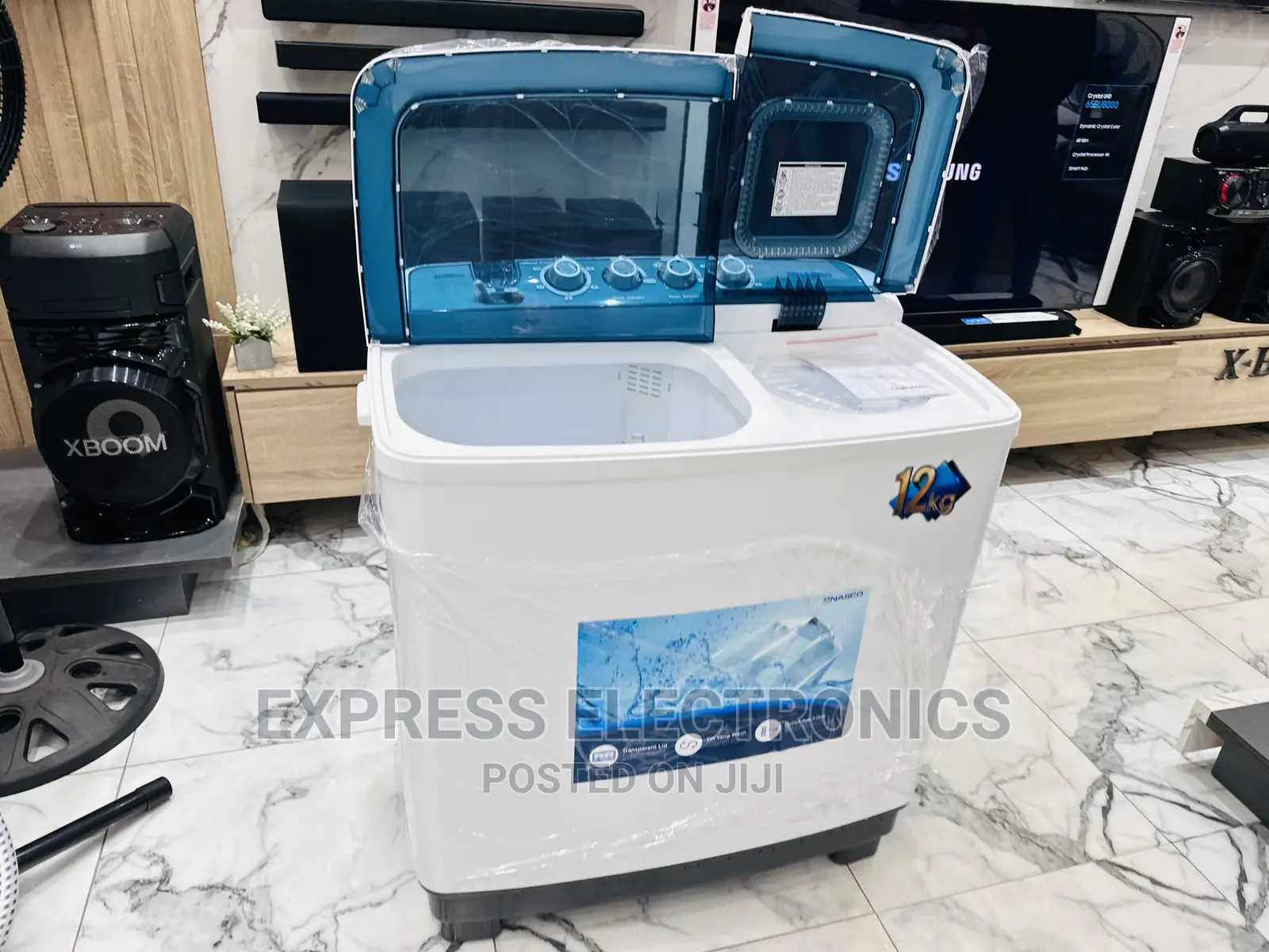Upgrade Your Laundry Routine With Nasco 12kg Topload WM