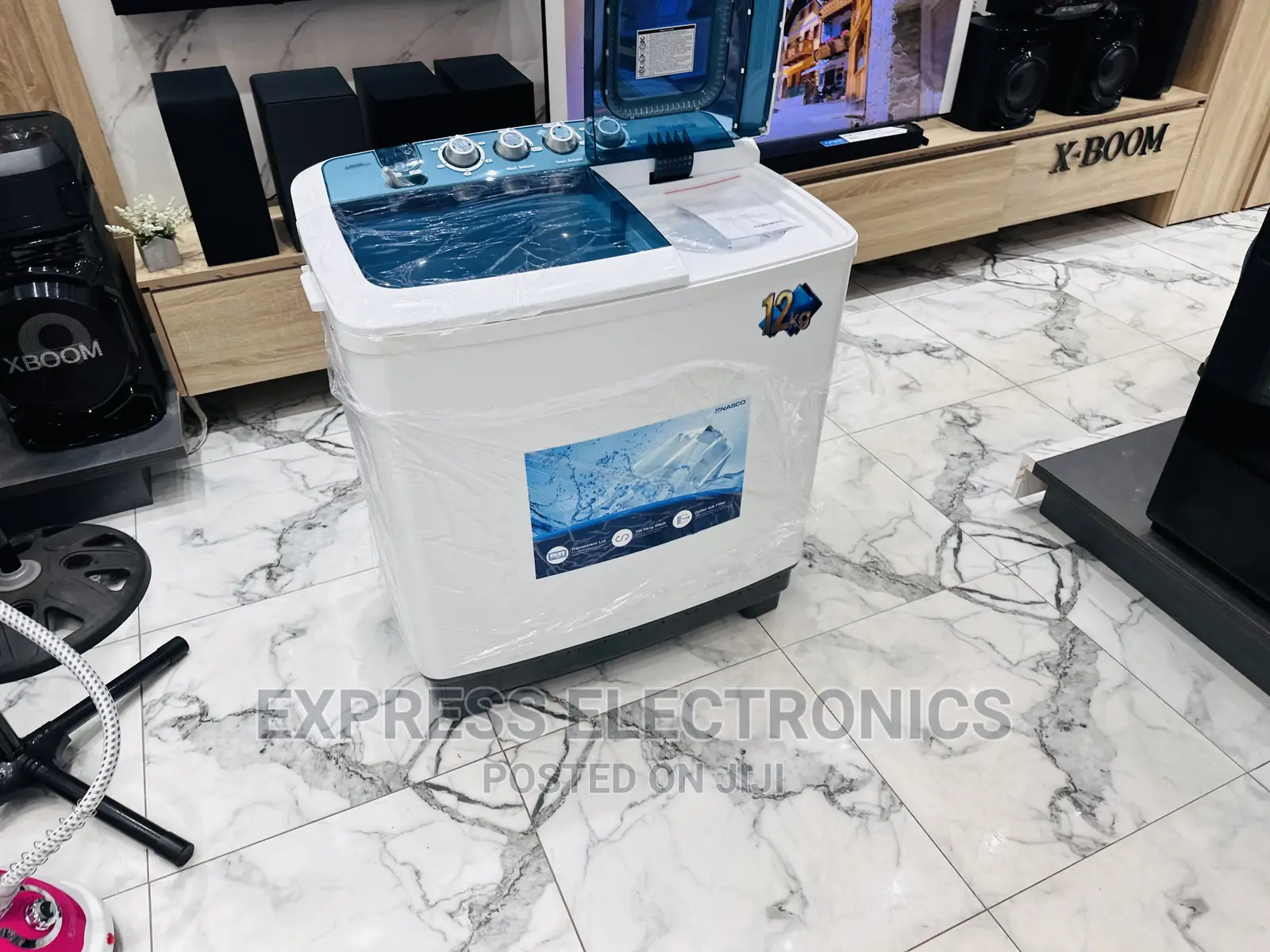 Clean Clothes Happy Home Nasco 12kg Topload Twintub WM