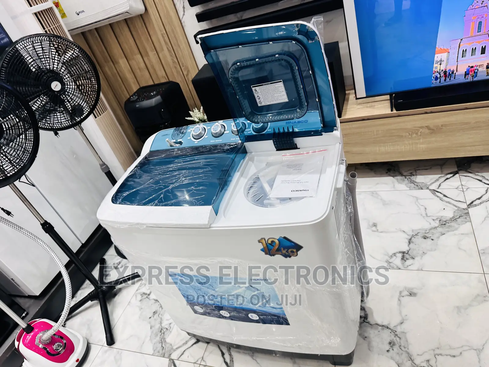 Time Saving Washing Machine Nasco 12kg Twintub