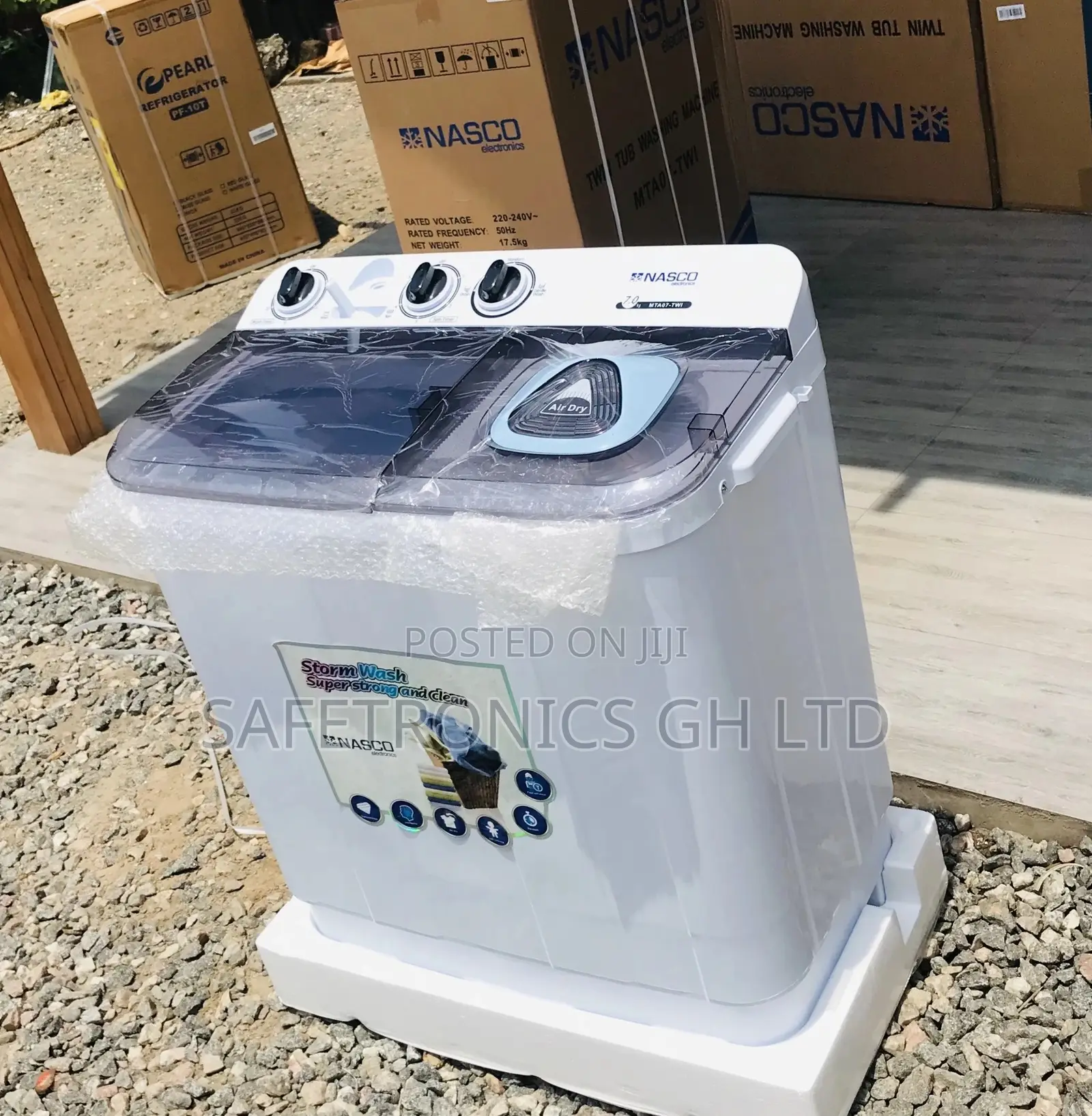  Semiautomatic Topload Plastic Nasco 7kg Washingmachine
