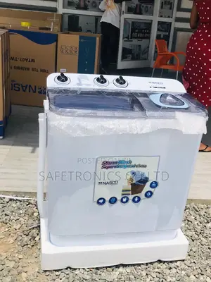 Semiautomatic Topload Washingmachine 7kg Plastic Nasco 