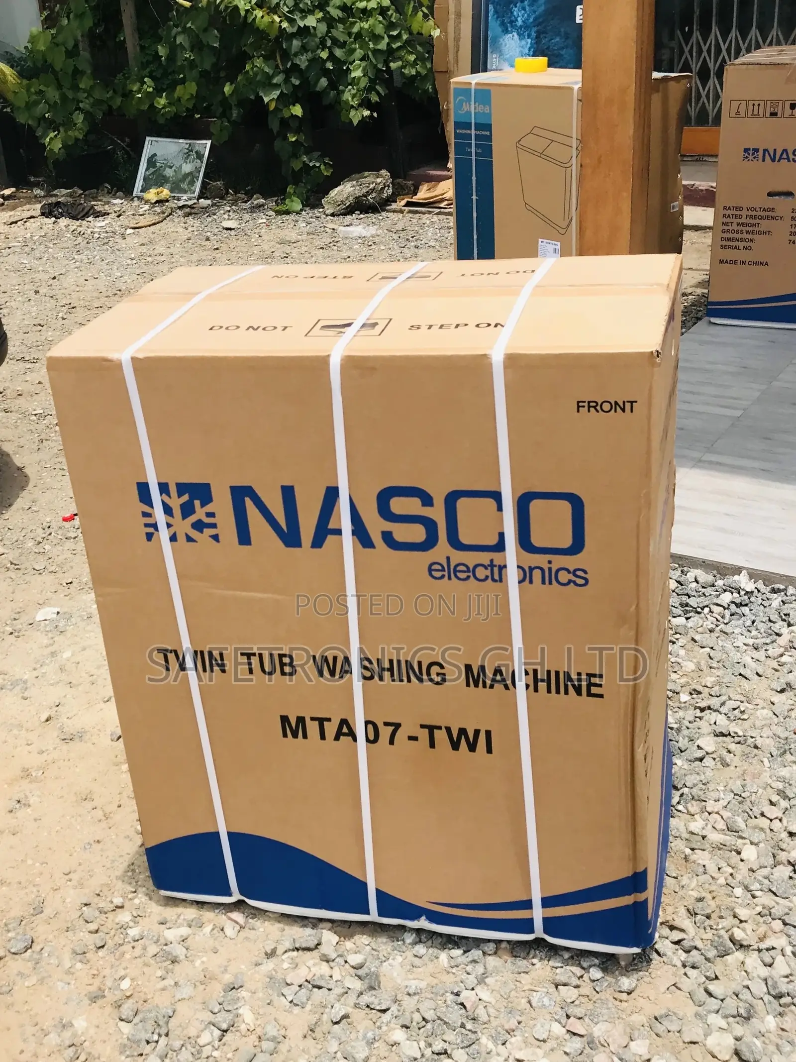 Twintub Washingmachine Semiautomatic Topload 7kg Nasco 