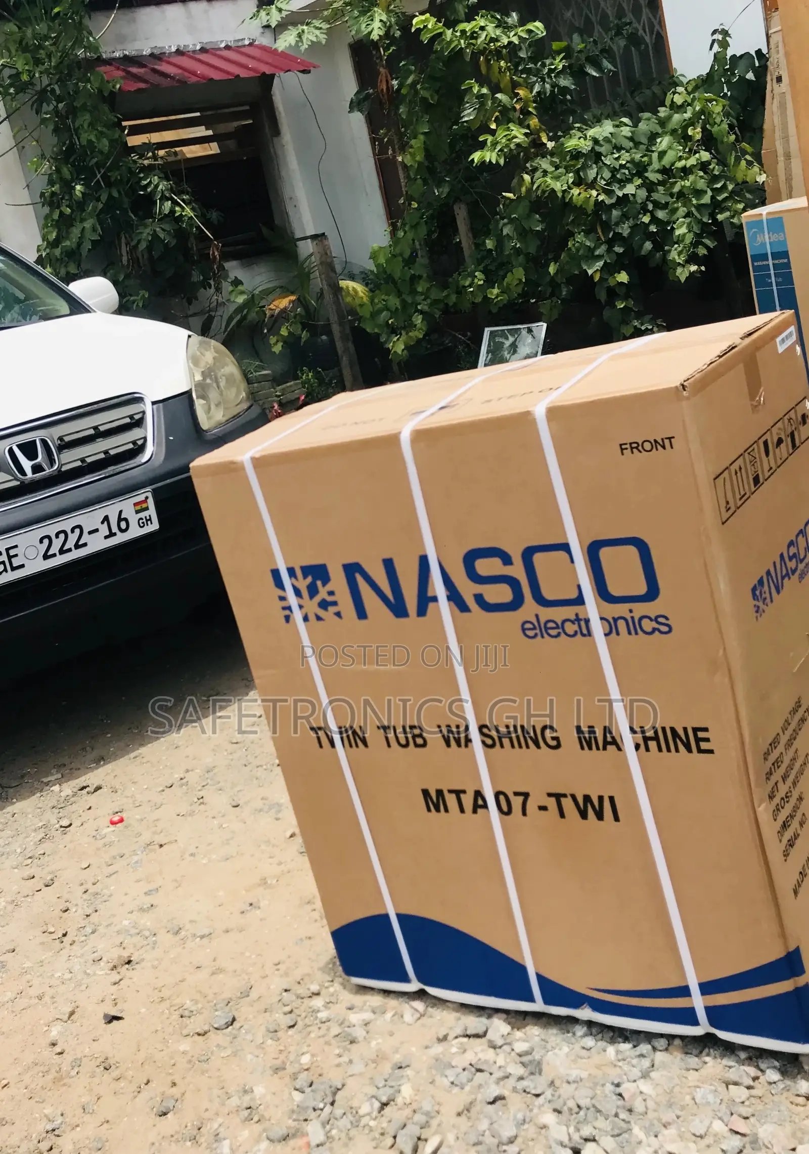 7kg Washingmachine Topload Semiautomatic Nasco Plastic 
