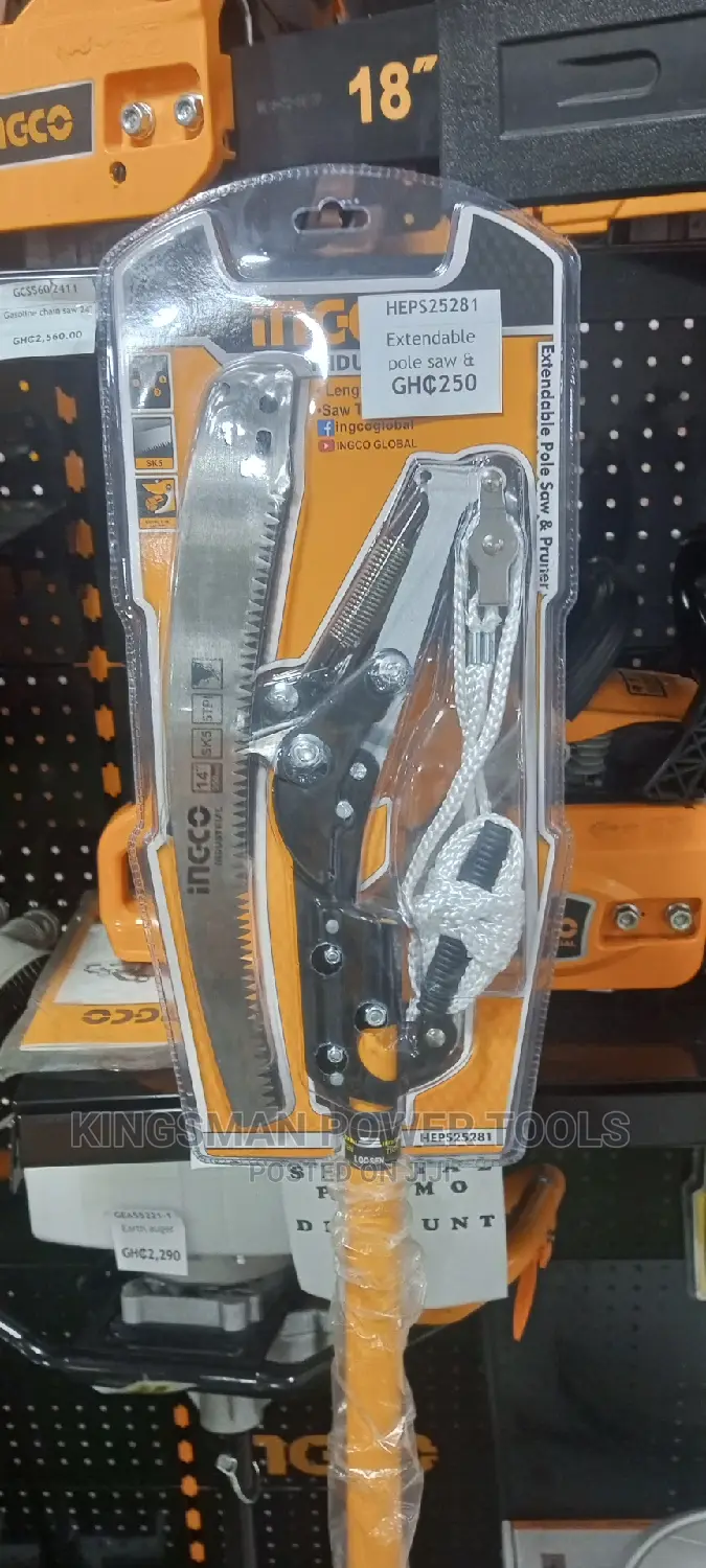Extendable Pole Saw Pruner HEPS25281