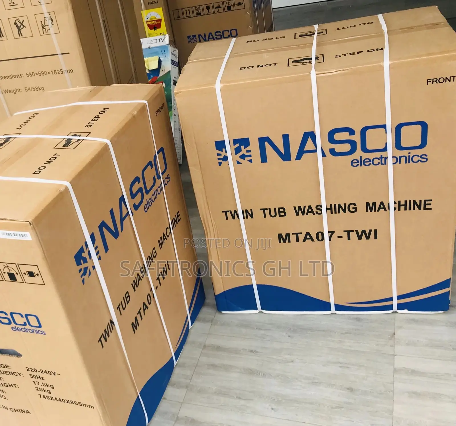 Plastic Topload Semiautomatic Washingmachine 7kg Nasco 