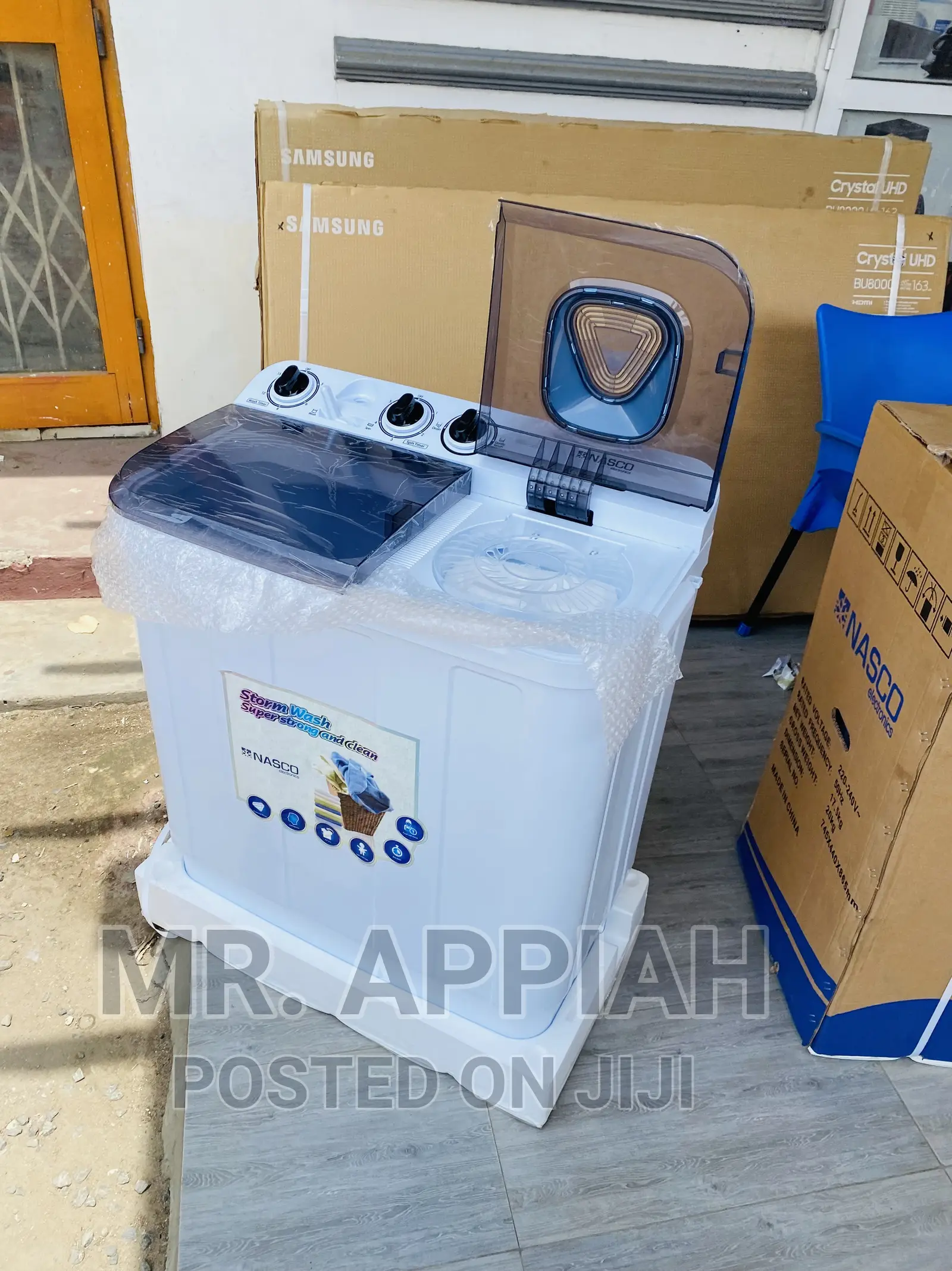 Efficient Nasco Spin/Dry 7kg Top Load Washing Machine
