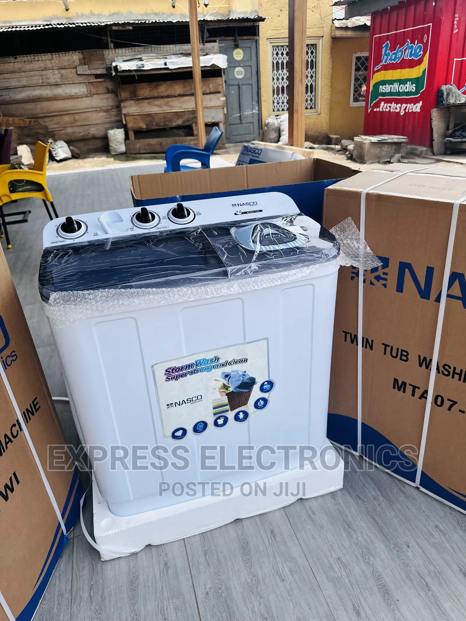 Save Time and Energy Nasco Topload Washing Machine 7kg
