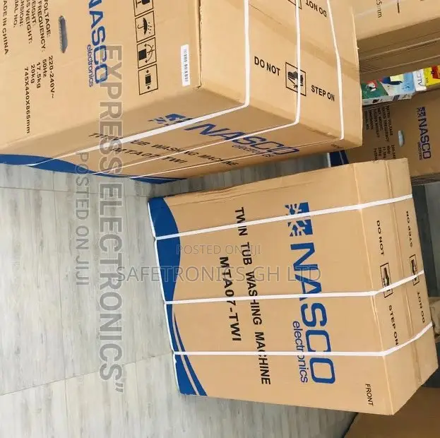 New Plastic Washingmachine Topload Nasco Semiautomatic 7kg 