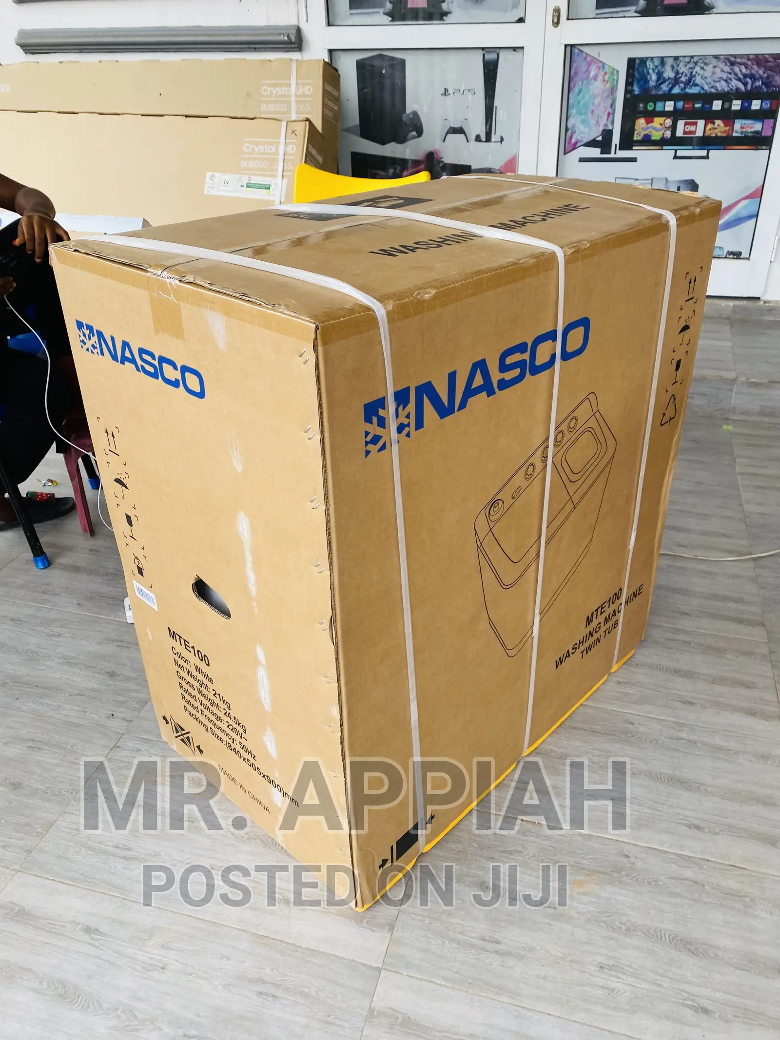 Original Nasco Top Load Washing Machine With Spin/Dry(10kg)