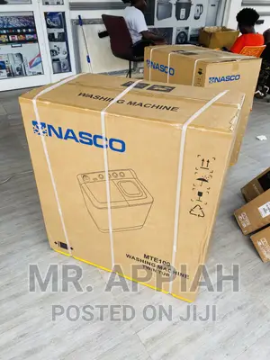 Wash Drain and Spin With Nasco 10kg Topload Washing Machine