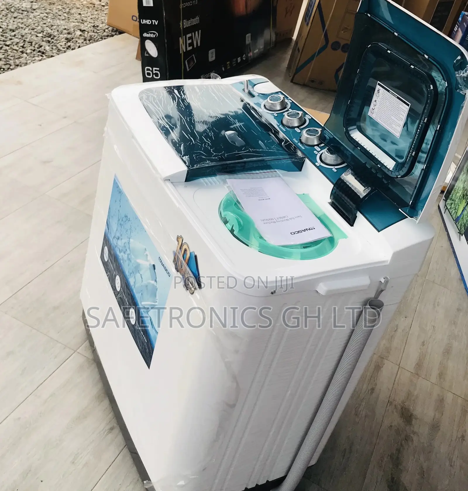  Laundry Topload Washingmachine Nasco 10kg Semiautomatic