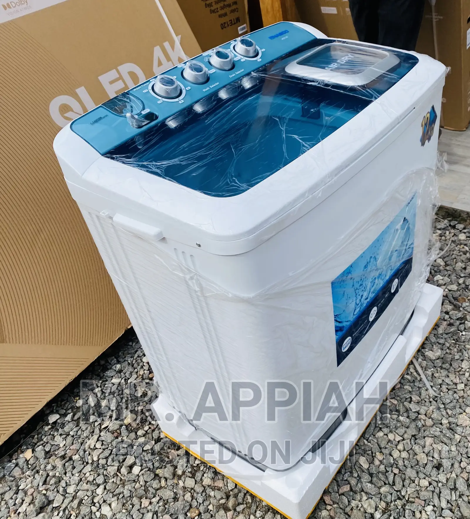 Reliable and Affordable 12kg Nasco Top Load Washing Machine