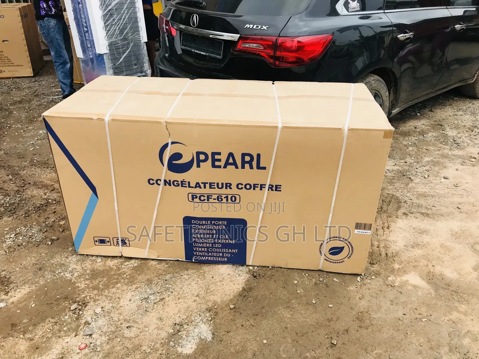  Chestfreezer Doubledoor Pearl PCF-610 518 Liters 