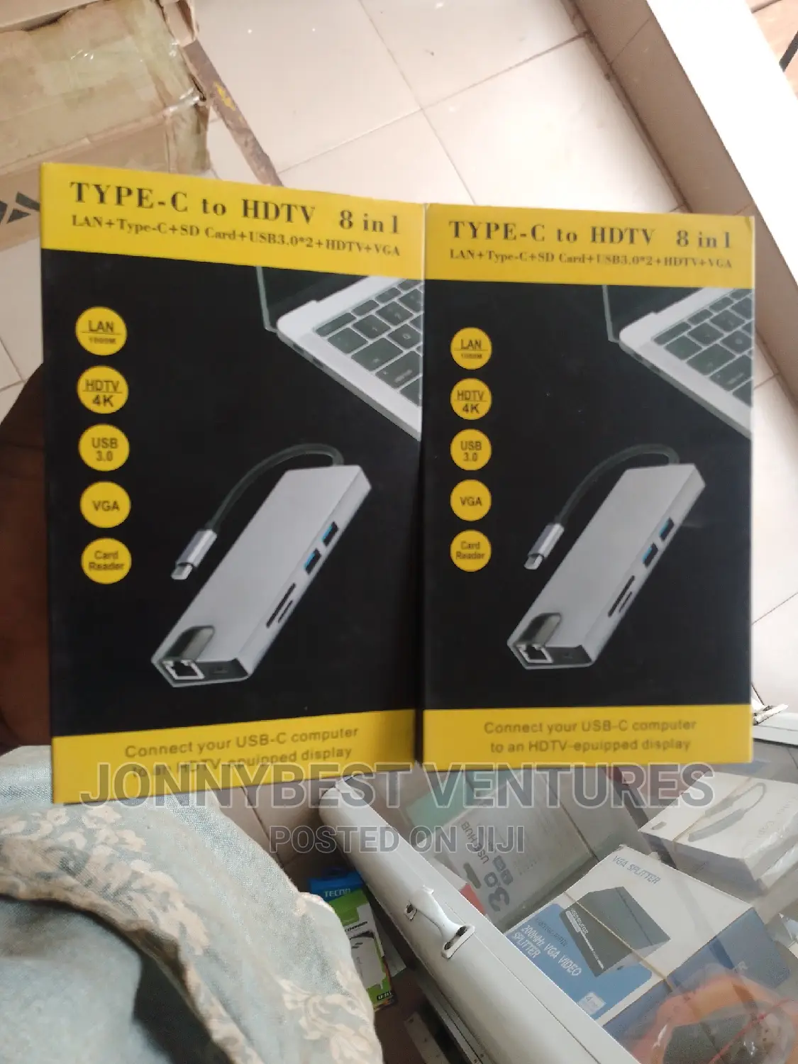 Type C 8in1 Converter With Vga Port