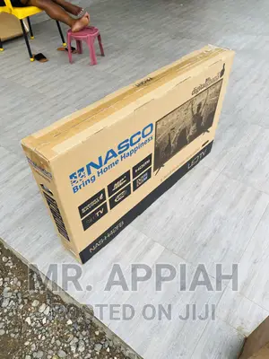 Energy Saving Nasco 42” Basic Black Digital Satelite Tv