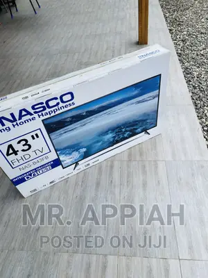 Sleek and Efficientnasco 43”Basic Black Digital Satelite Tv