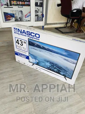 Solid Nasco 43 Inch Digital Satelite Full HD Tv(Black)