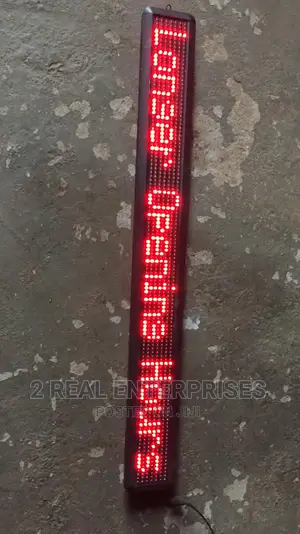 LED Moving Sign With Writings