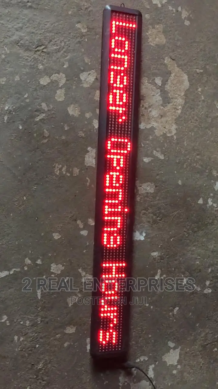 LED Moving Sign With Writings
