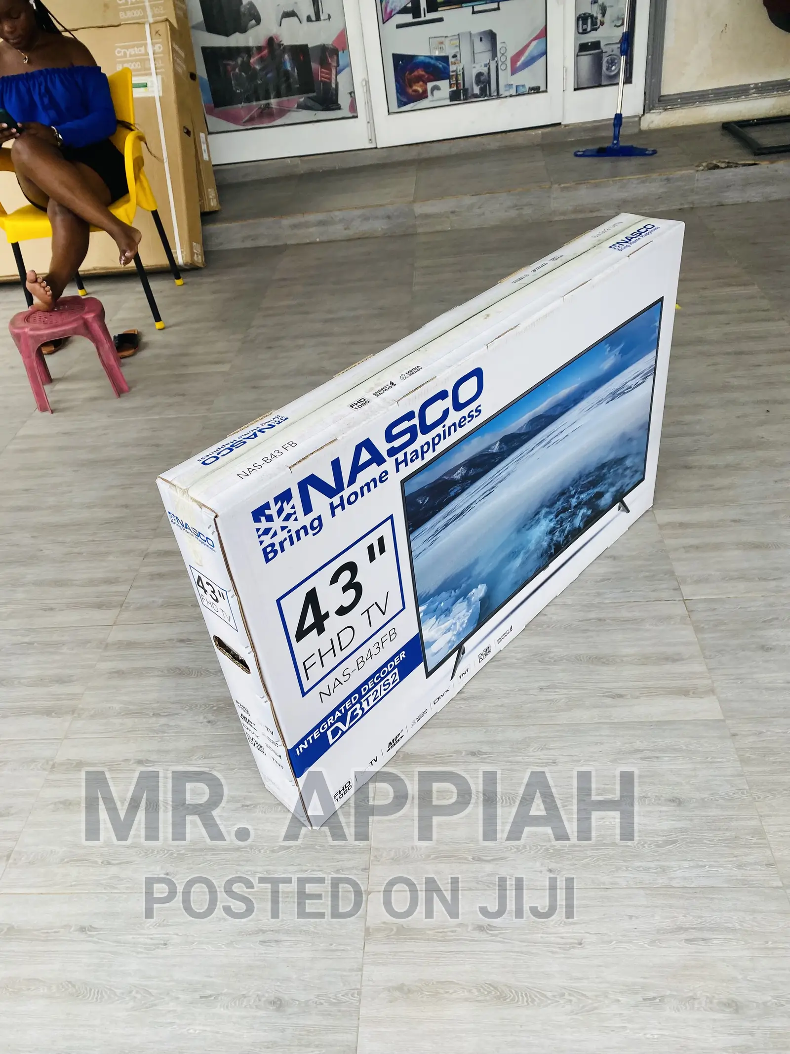 Nasco 43 Inch Digital Satelite Tv at Unbeatable Price.