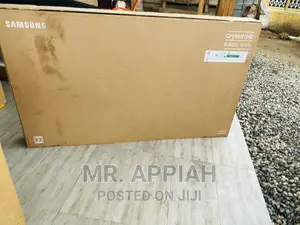 Brand  New Samsung Basic Black 65 Inch Crystal Tv 65bu8000