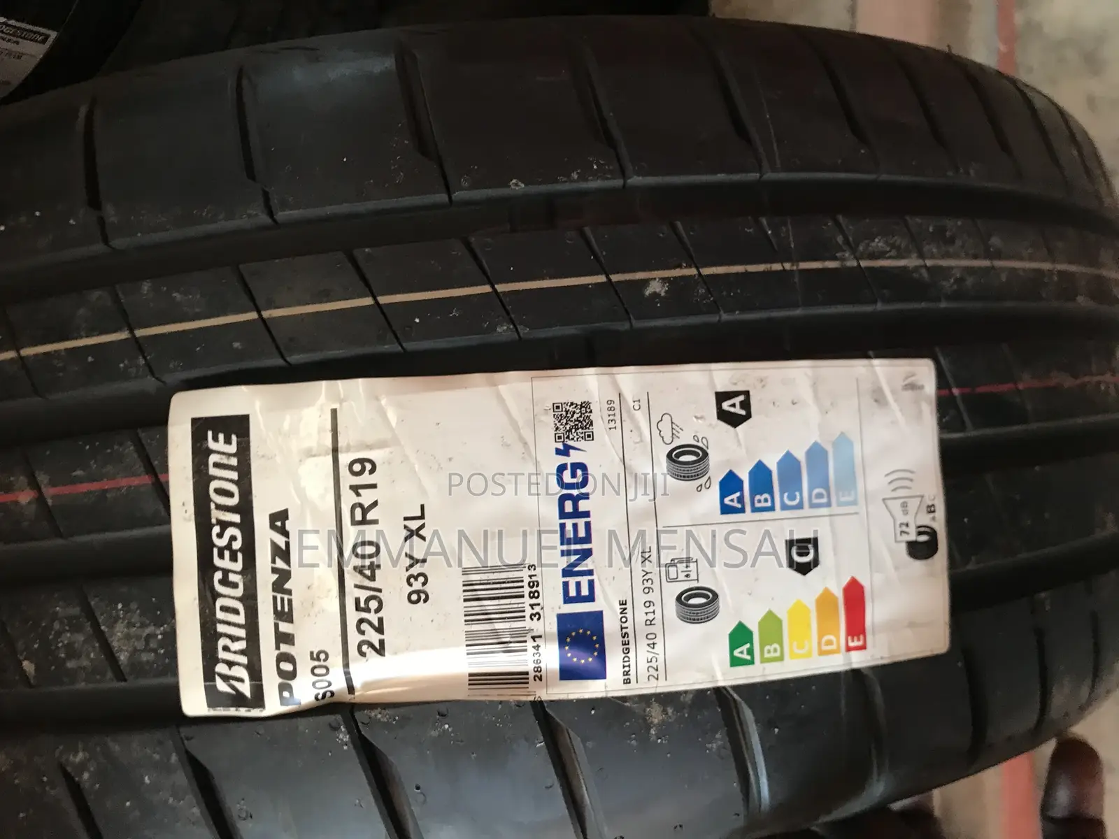 225/40r 19 Brigdestone