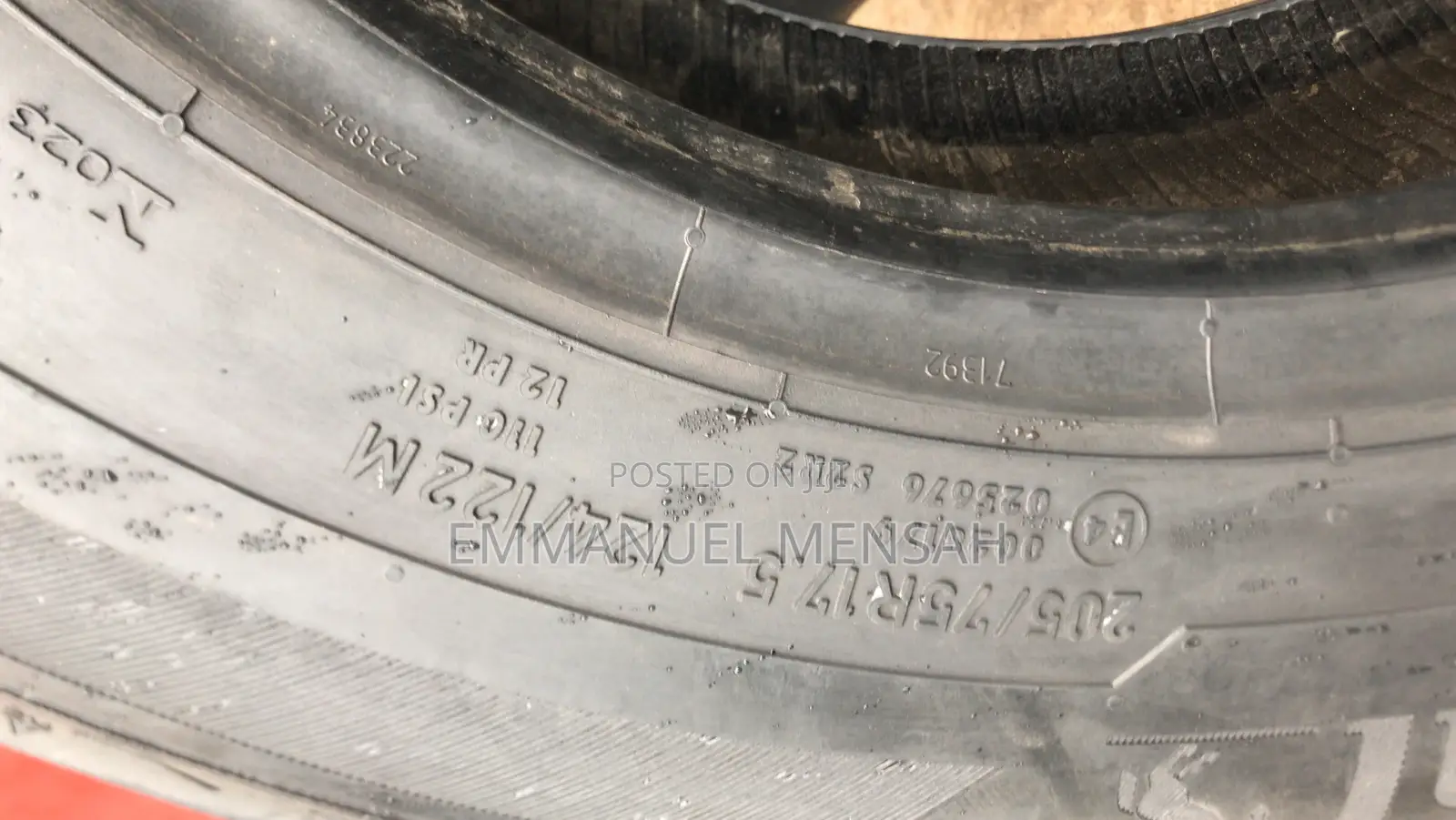 205/75r17.5 Continental
