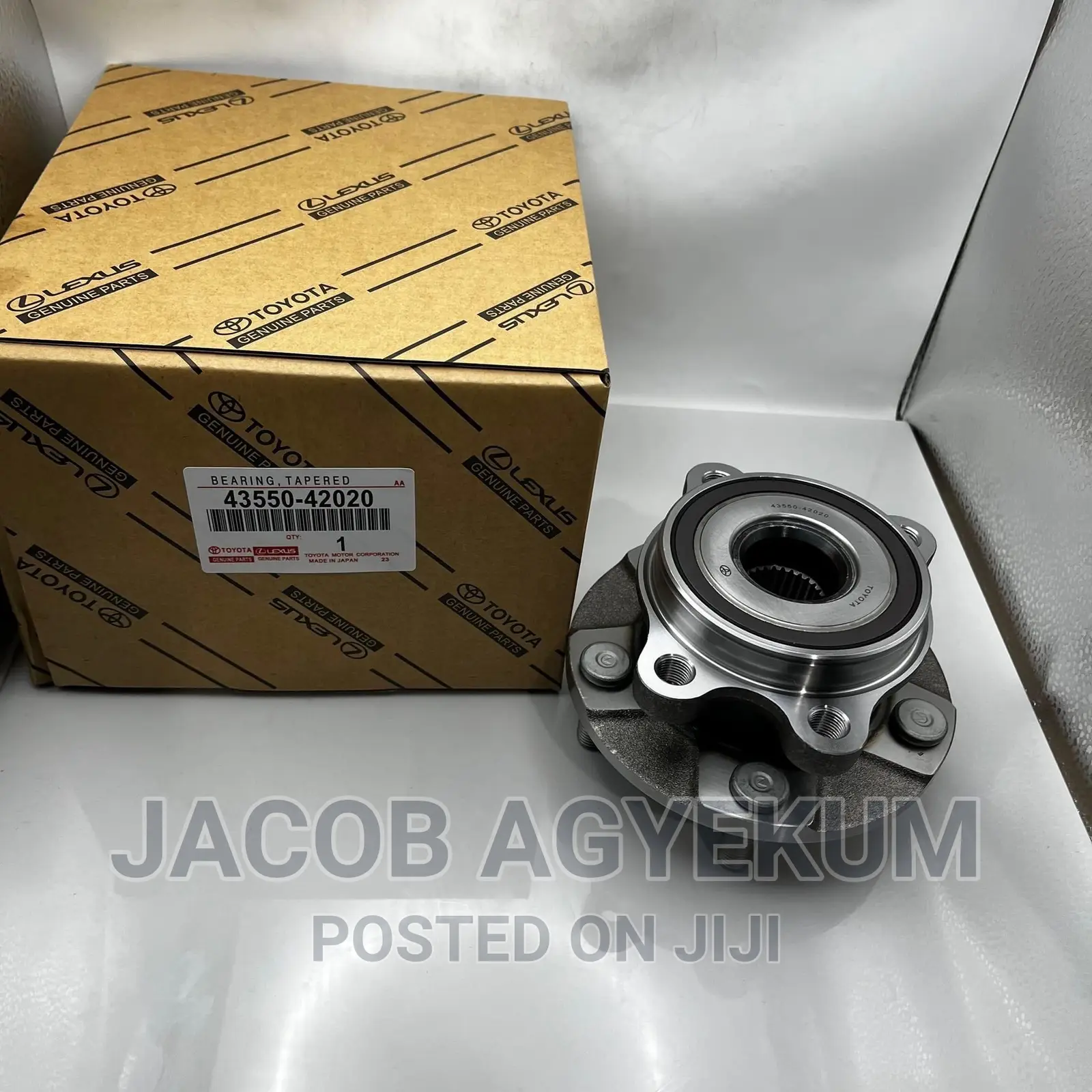 Toyota Highlander Front Hub Bearings 2016/2018