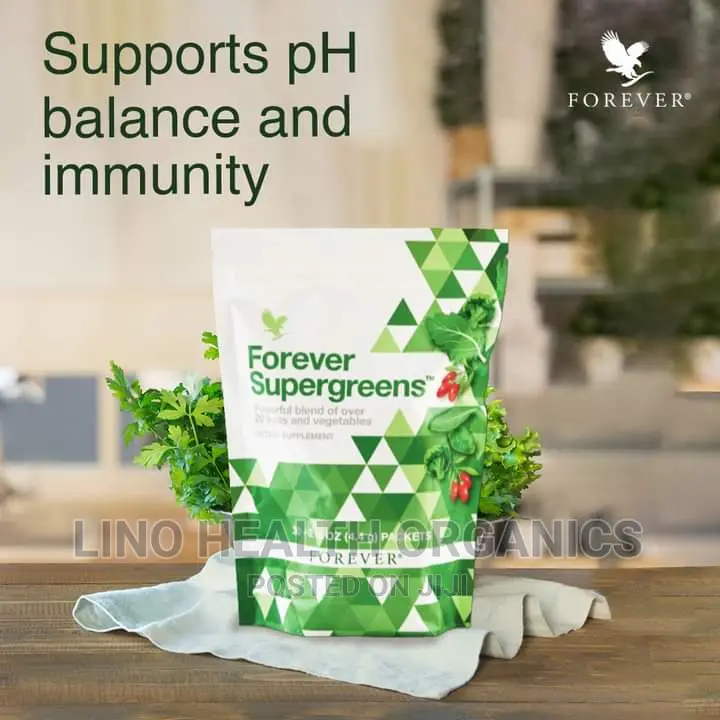 Supergreens Food for Immunity and Vitality