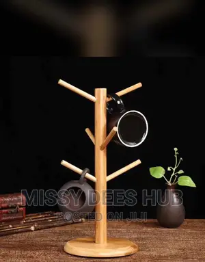 Bamboo Mug Holder
