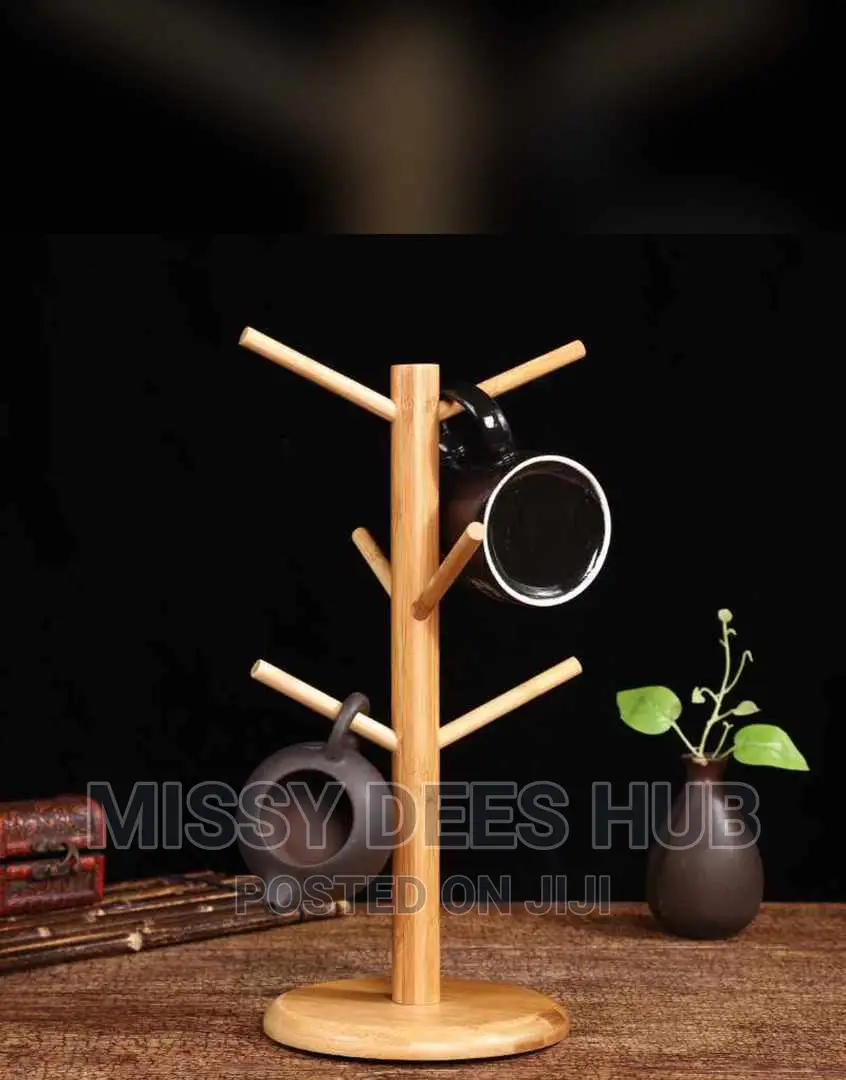 Bamboo Mug Holder