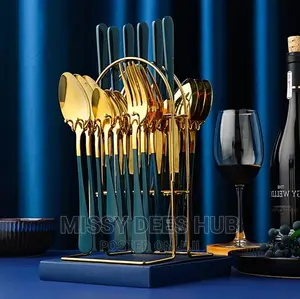 24pcs Cutlery Set With Holder