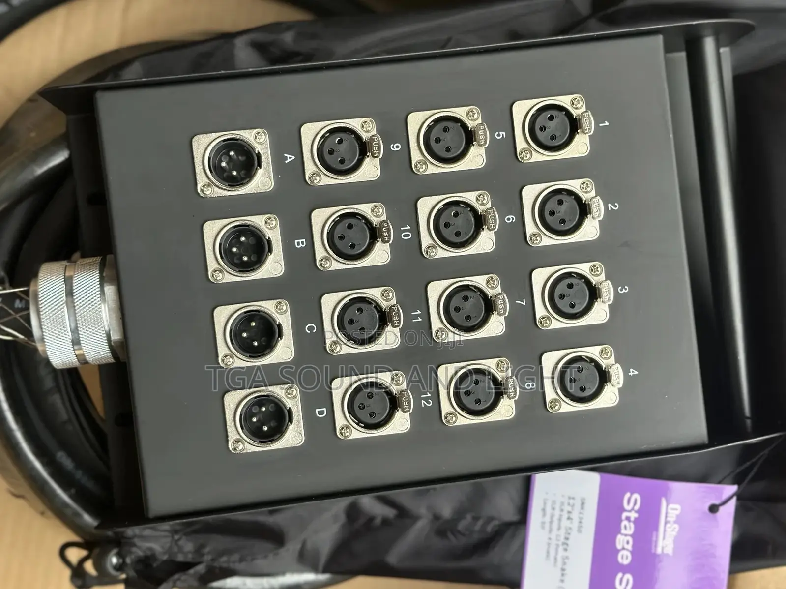 Snake Cable / Audio Link 12 In 4 Out