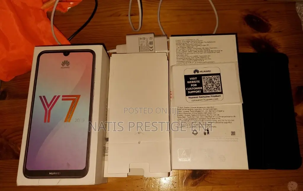 New Huawei Y7 2019 64 GB Black