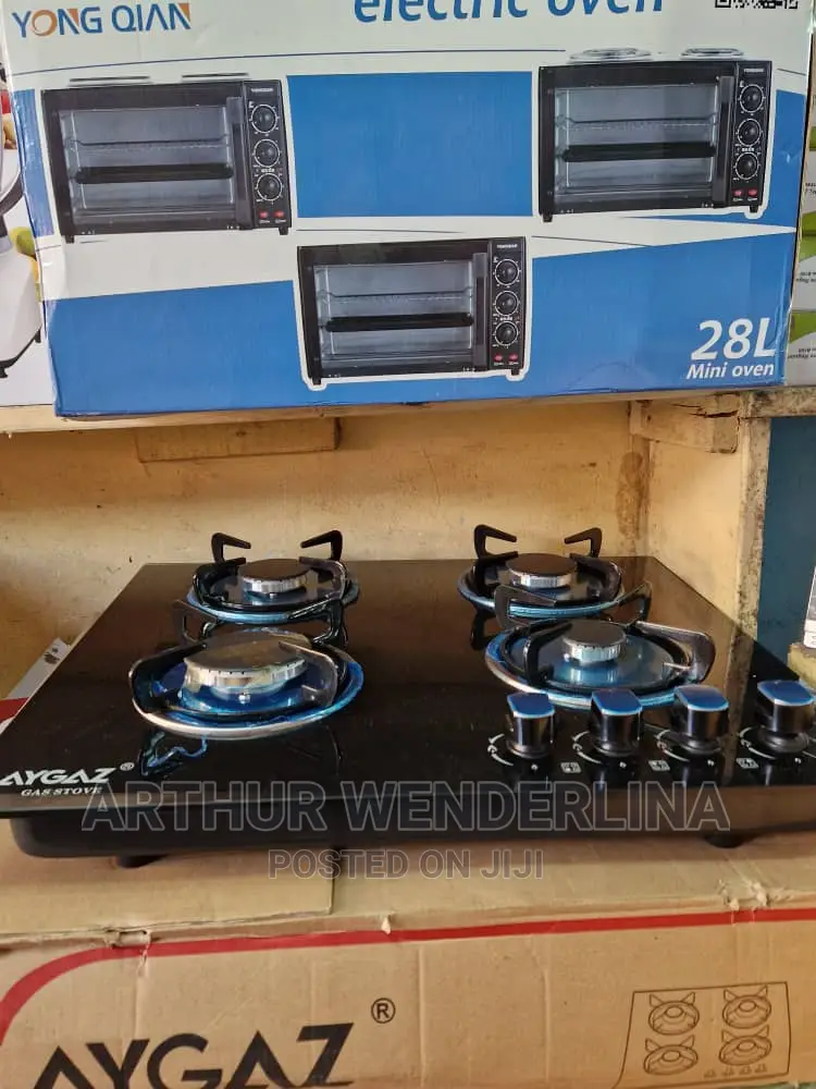 4 Burnner Stove Grass Top