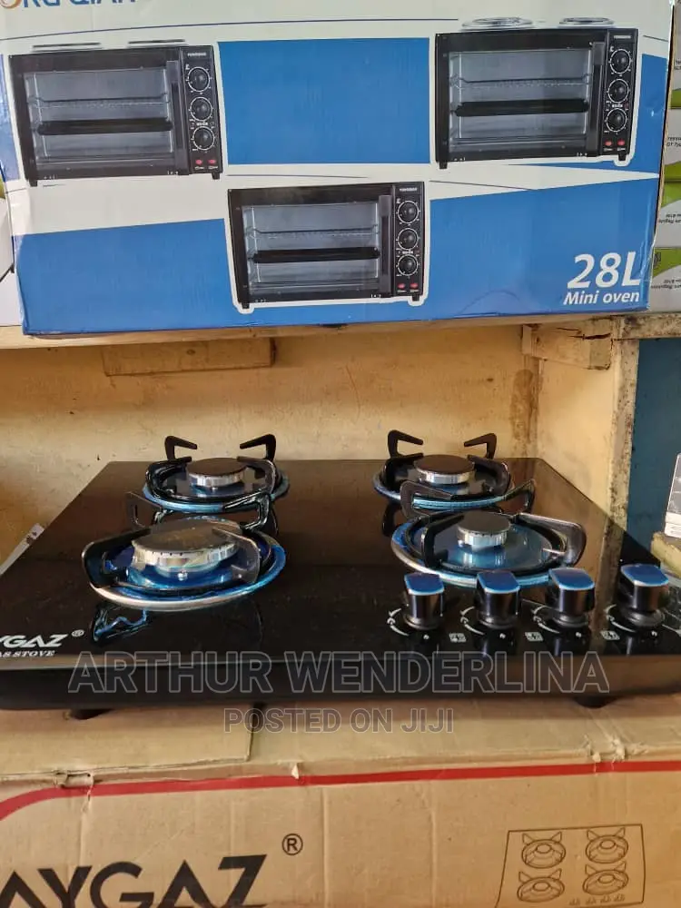4 Burnner Stove Grass Top