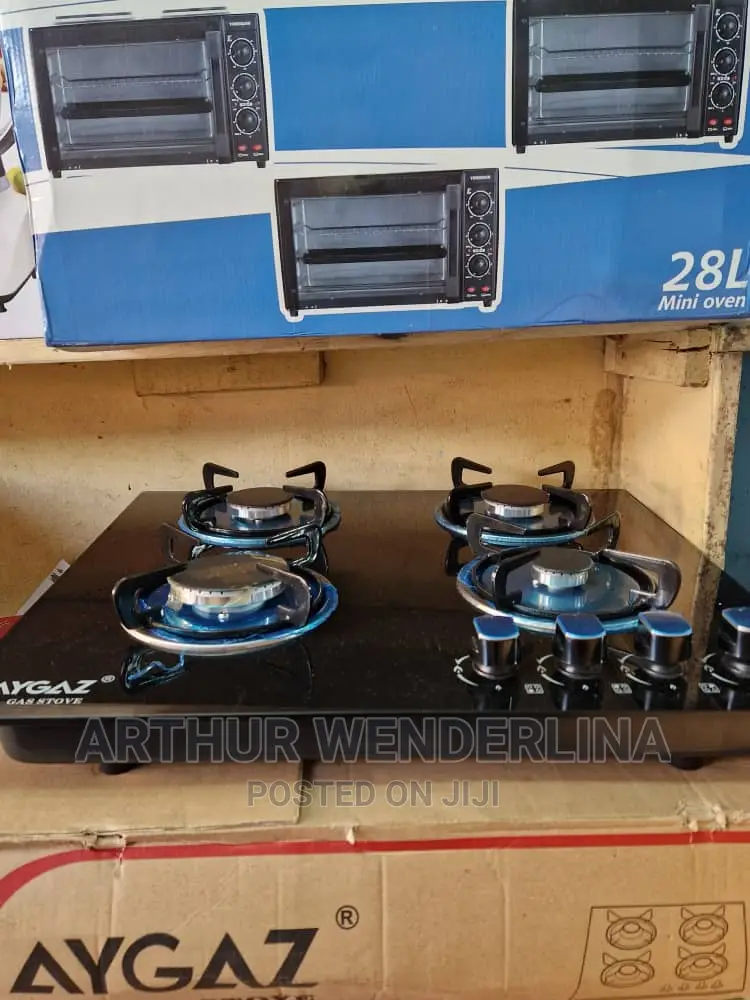 4 Burnner Stove Grass Top