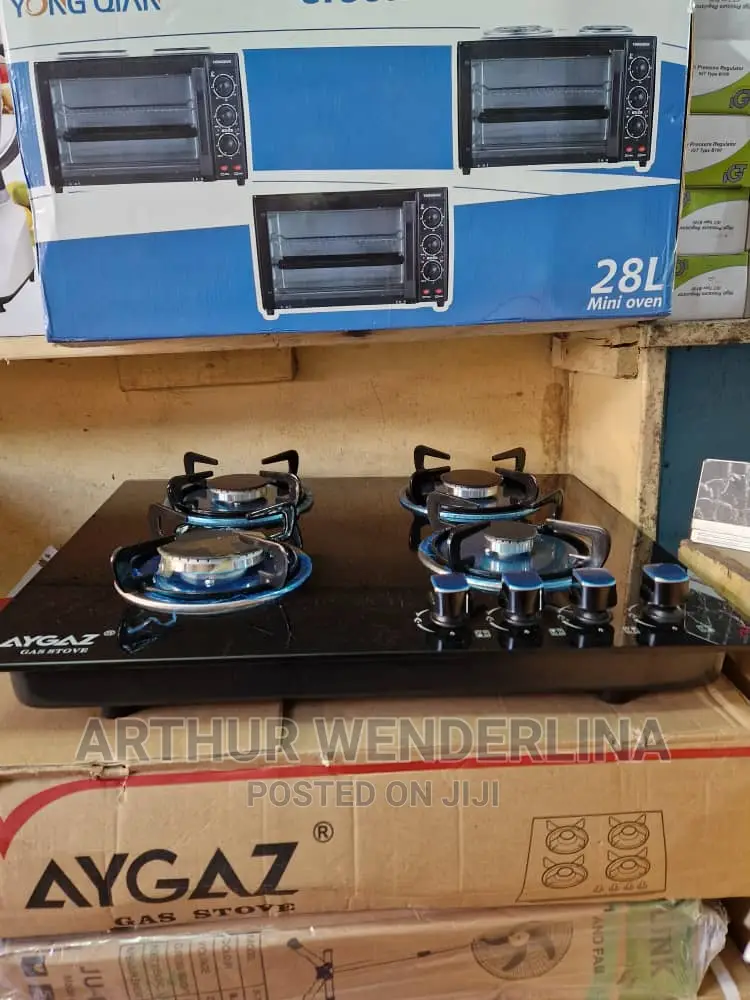 4 Burnner Stove Grass Top