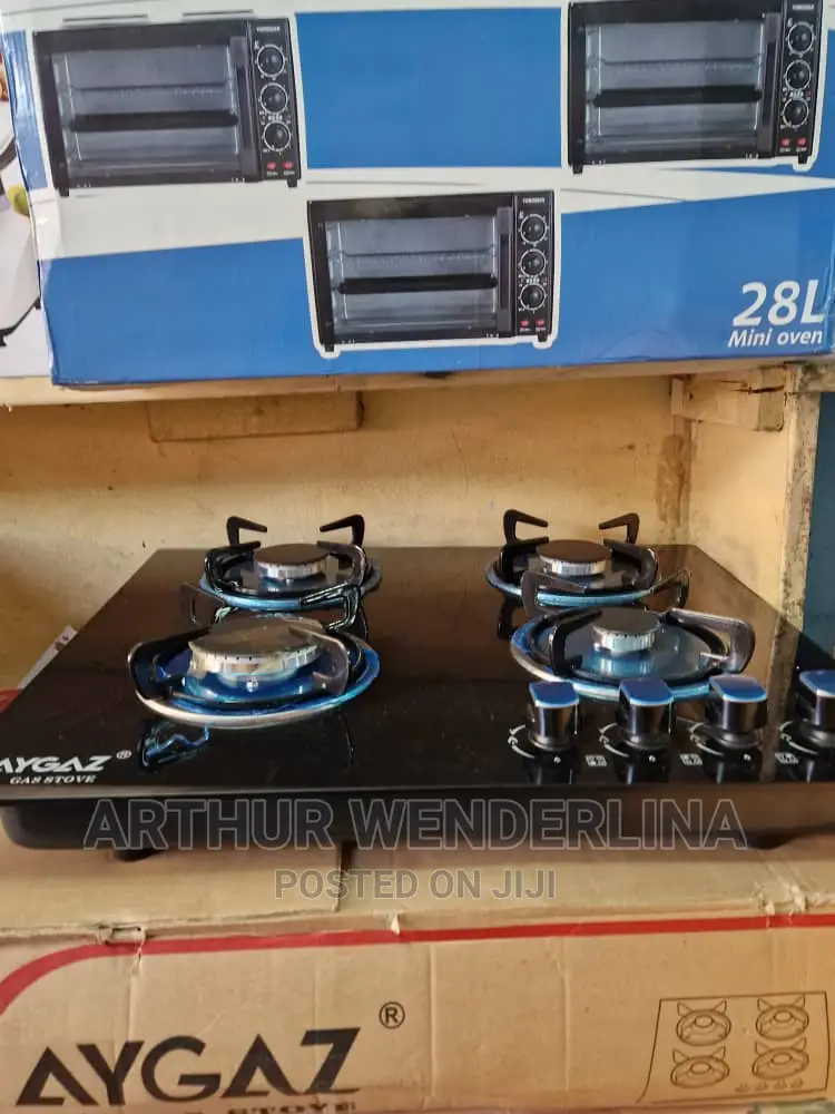 4 Burnner Stove Grass Top